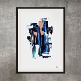 Œuvre abstraite contemporaine originale – Mimmo Scali