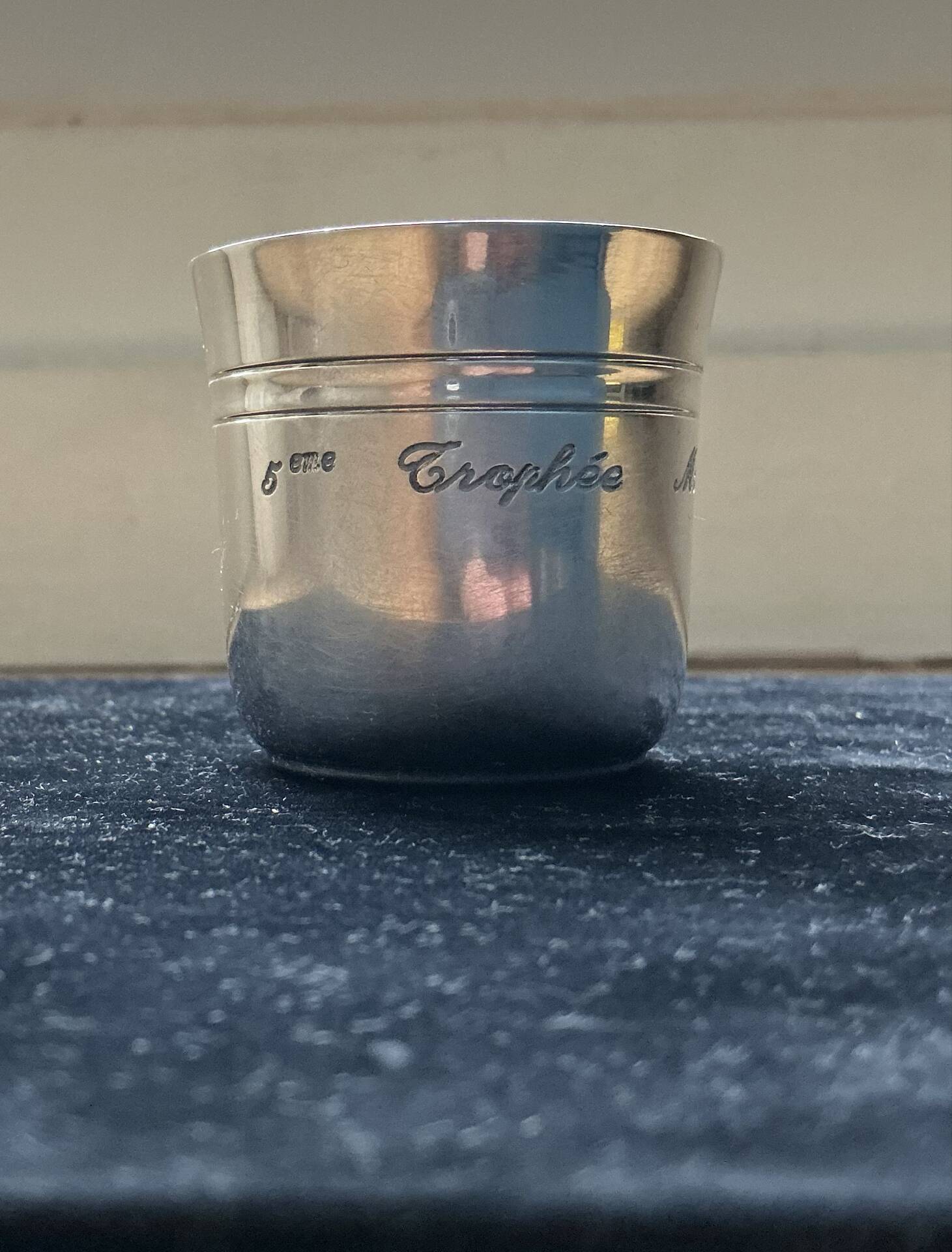 Puiforcat Timbale – Madame Figaro Trophy 1990 – Silver-Plated Metal