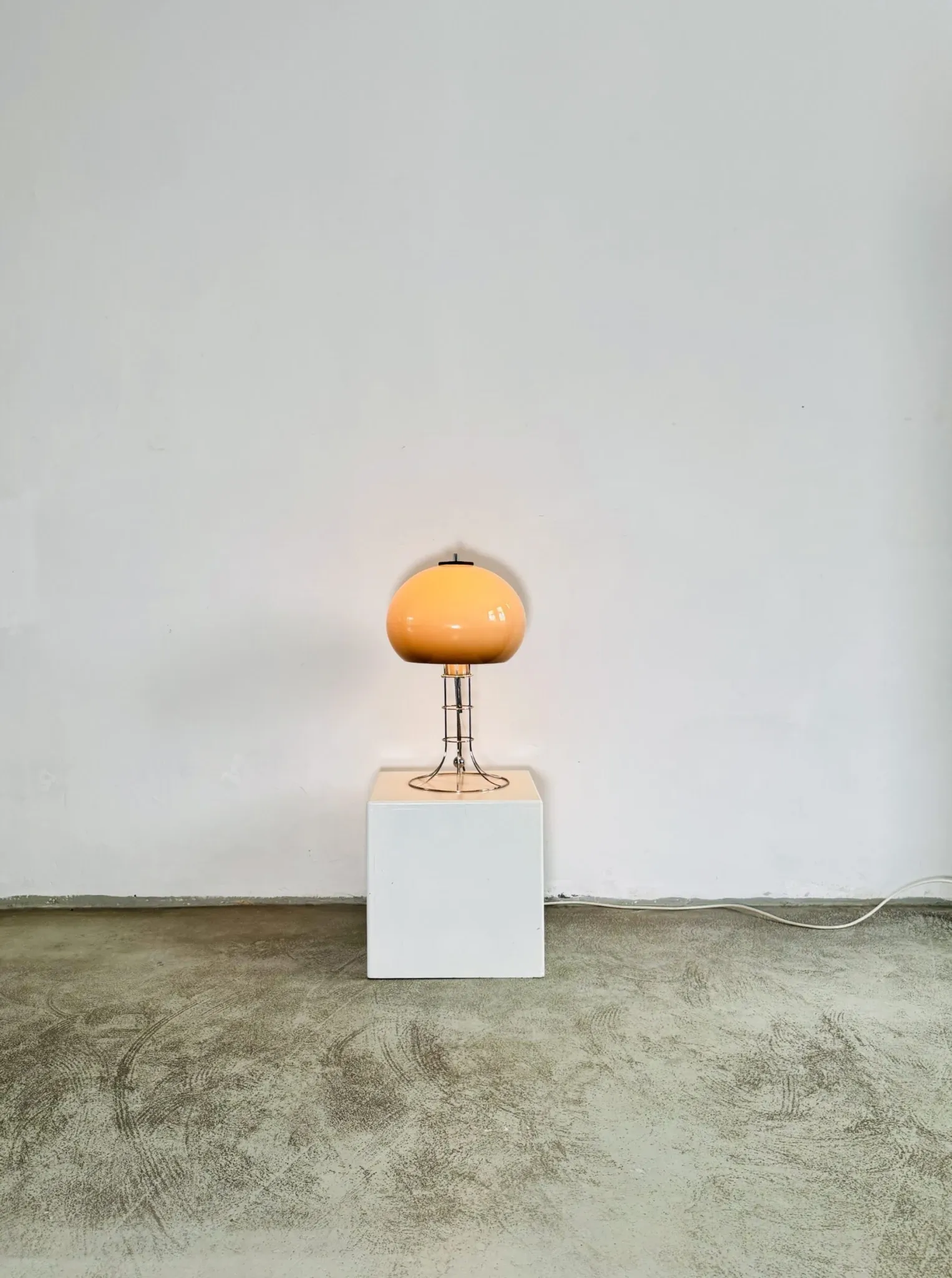 Lampe de table champignon par Herda Verlichting, Pays-Bas, années 1970.