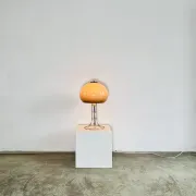 Lampe de table champignon par Herda Verlichting, Pays-Bas, années 1970.