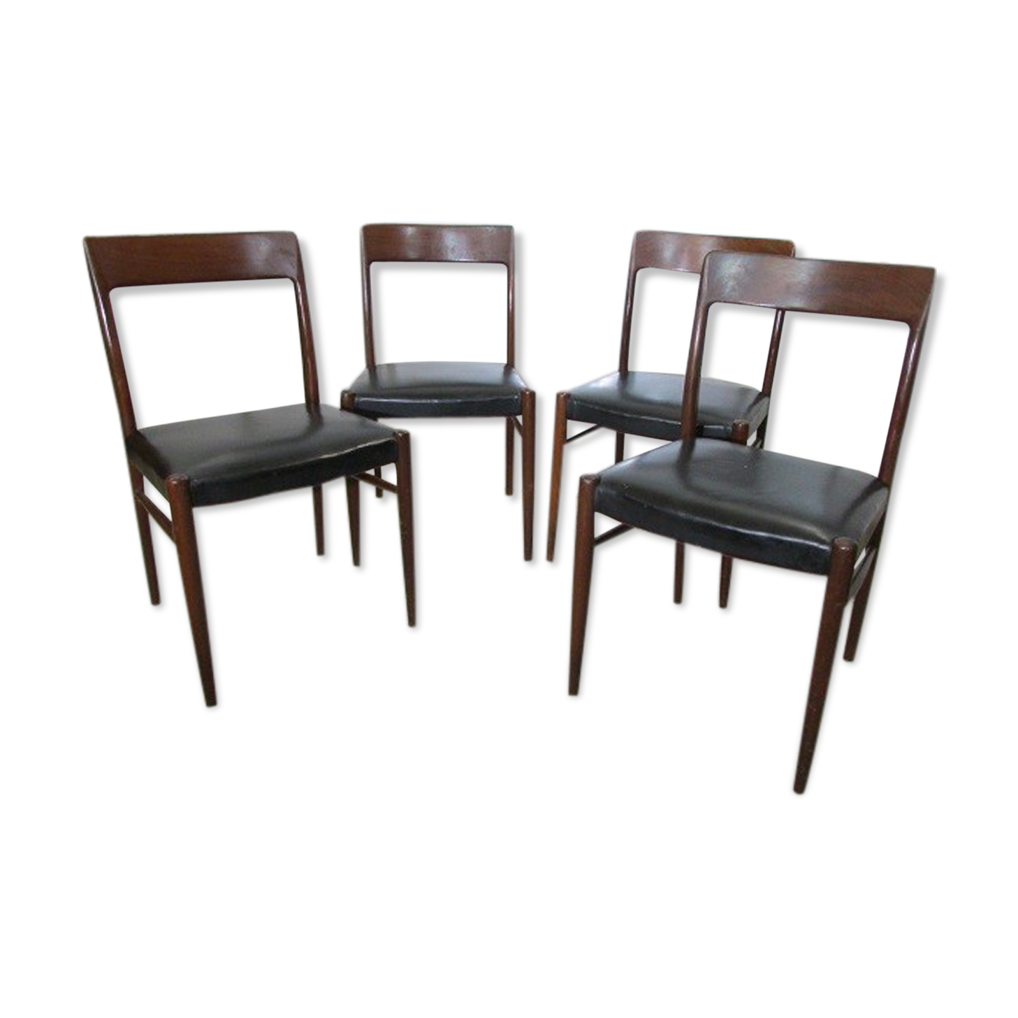 Lot de chaises scandinaves vintages