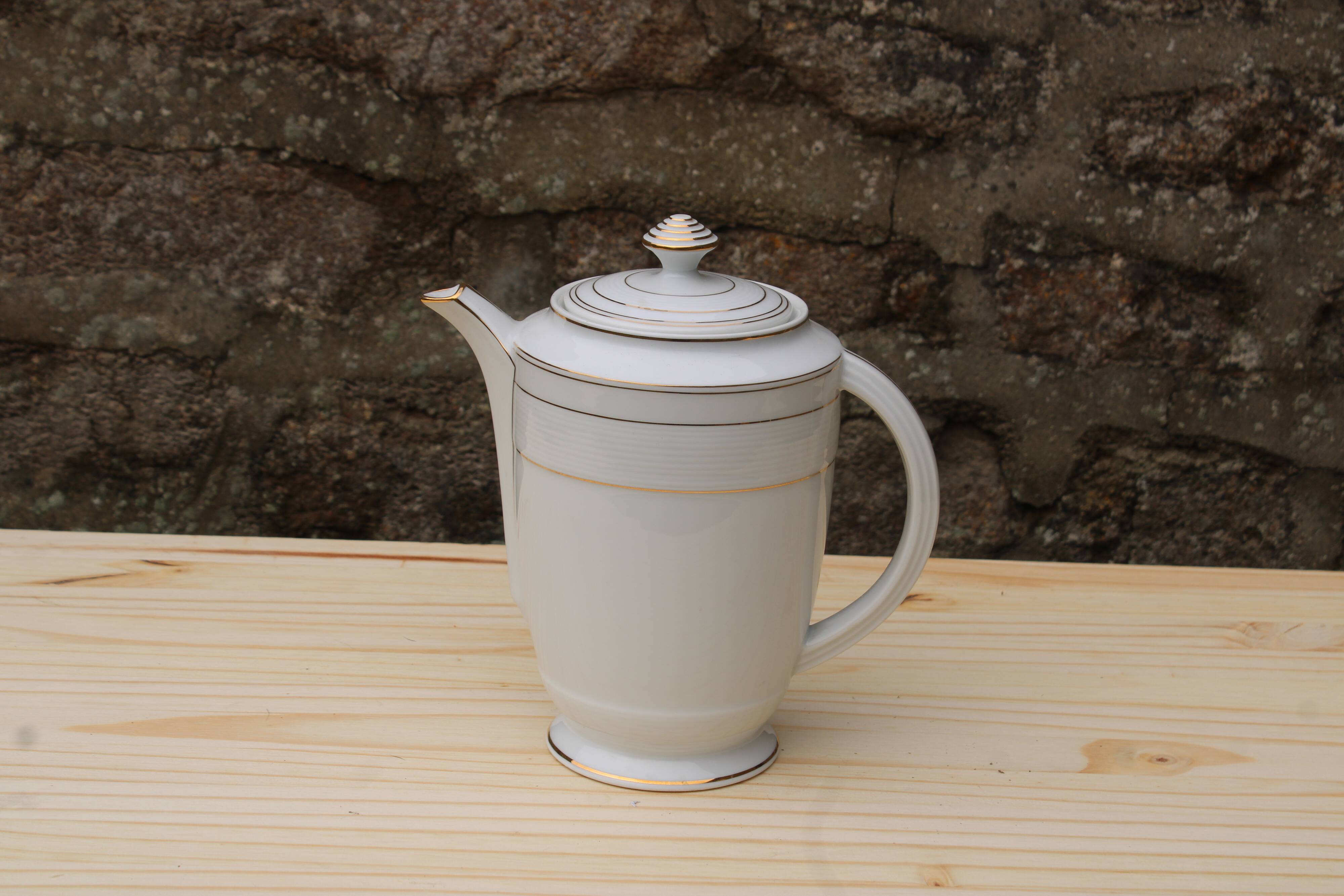 Limoges porcelain teapot