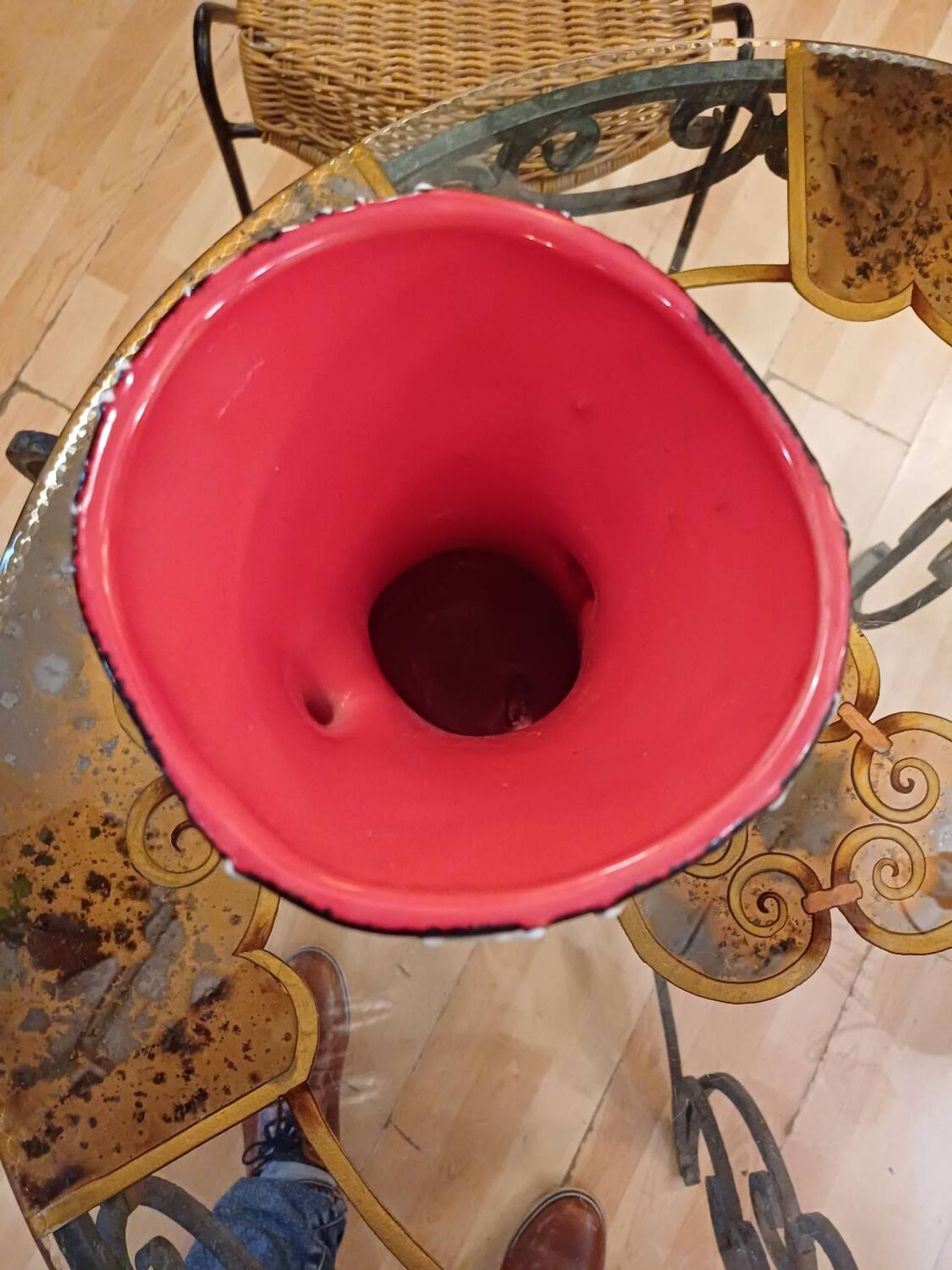 Vase en céramique Vallauris 1950-1960