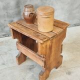Vintage stool footstool plant table side table