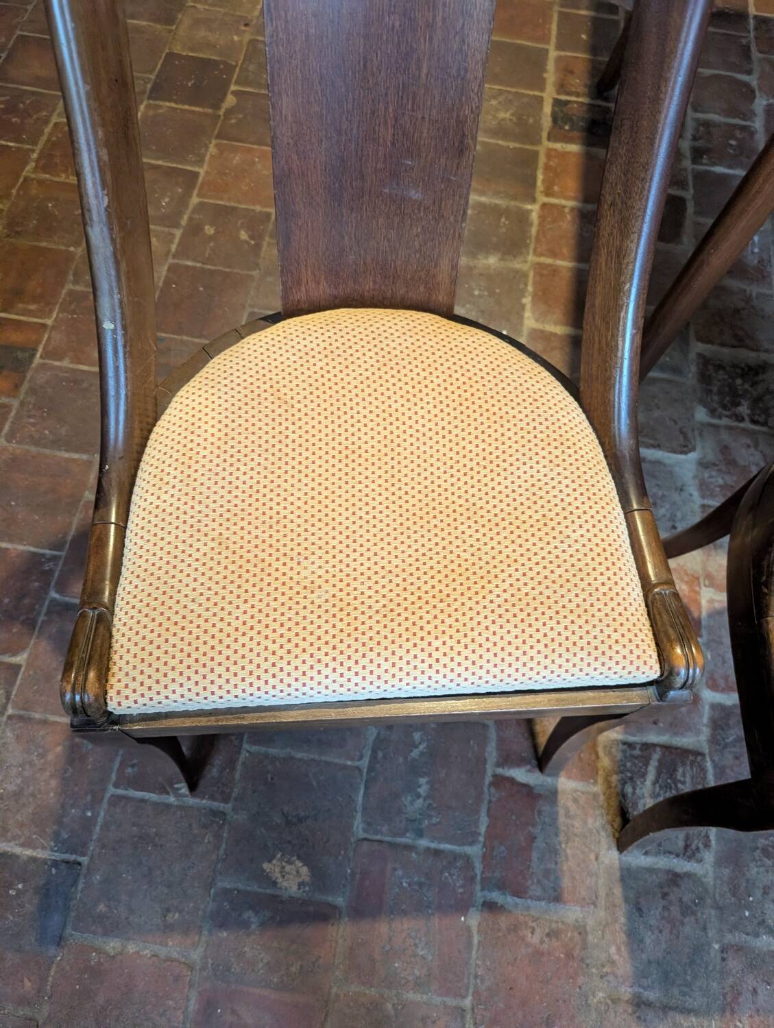 Set of 4 Empire style chairs