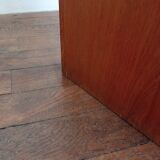 Vintage sofa tip in blond wood