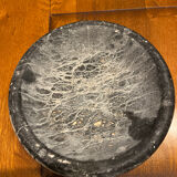 Black marble ashtray