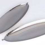 Pocheuse à poisson en acier inoxydable Roberto Sambonet, design années 1960, Italie