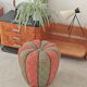 Stool, footrest, tulip pouf Jindrich Halabala Cesky Nabytek