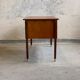 Teak desk on rosewood legs, 60s Norway, vintage