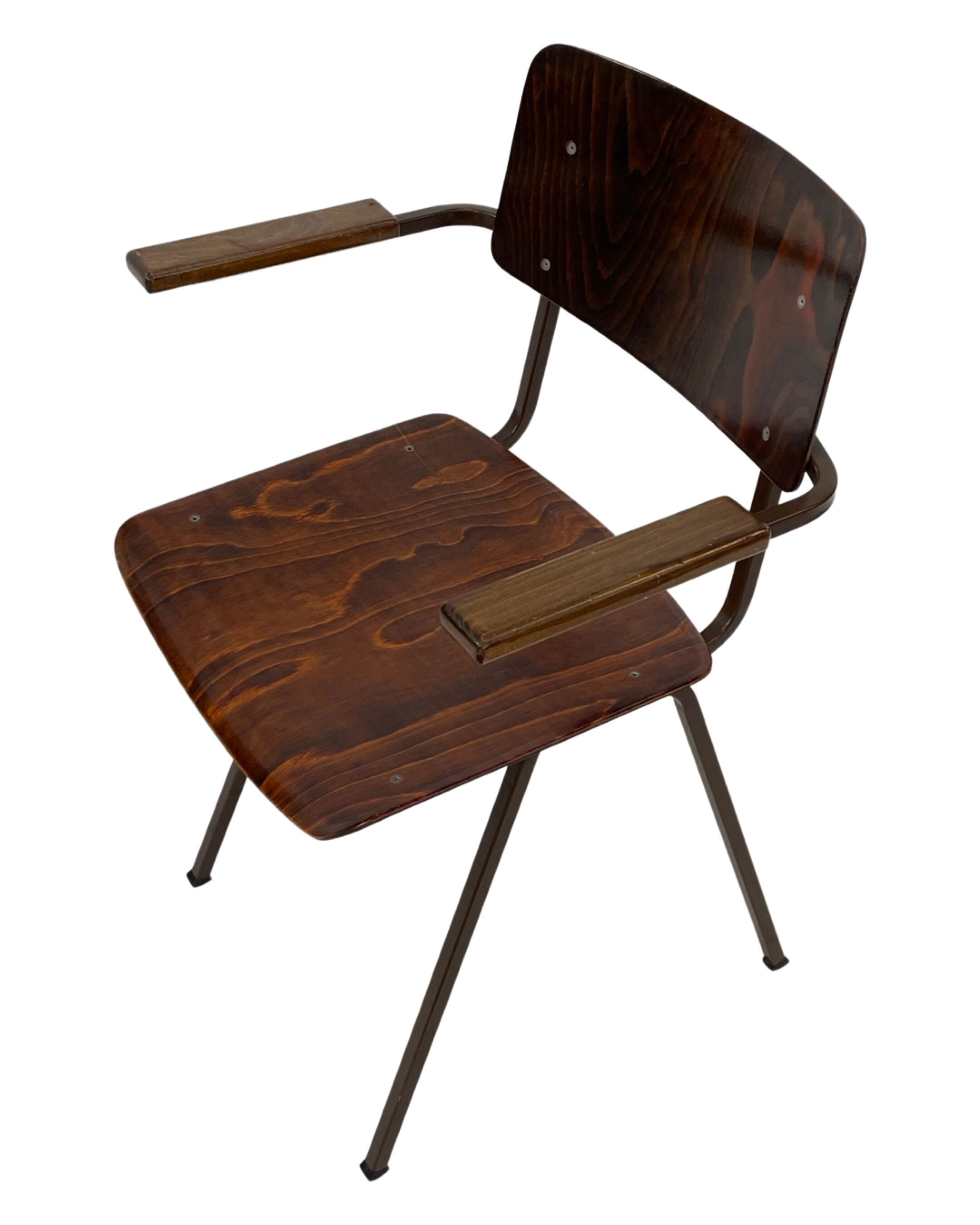 Chaises vintage school années 1960 Eromes