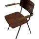 Chaises vintage school années 1960 Eromes