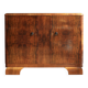 Art Deco walnut burl sideboard