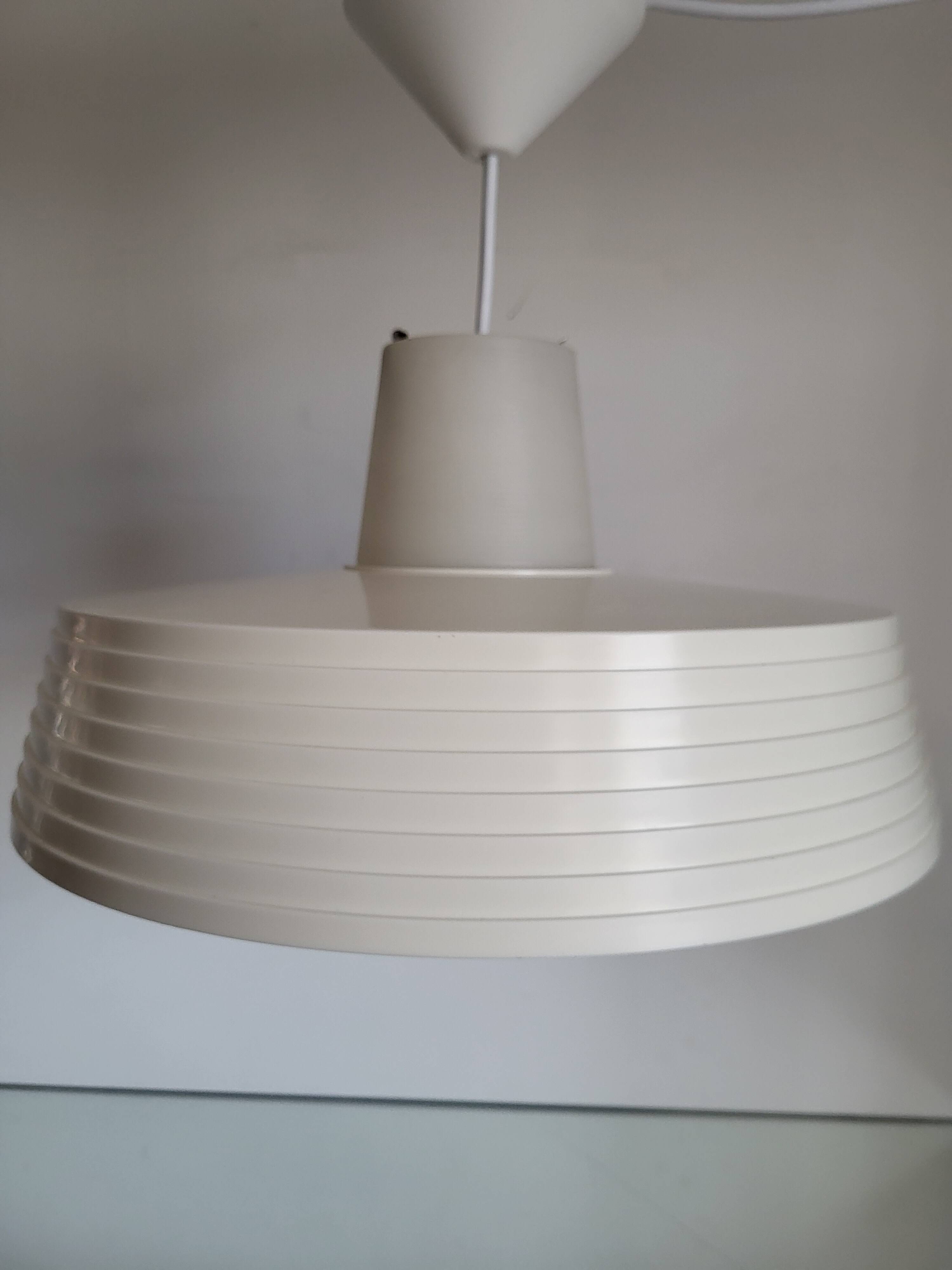 Rotaflex space age hanglamp, ufo vorm in deels geperst plastic, jaren 1960