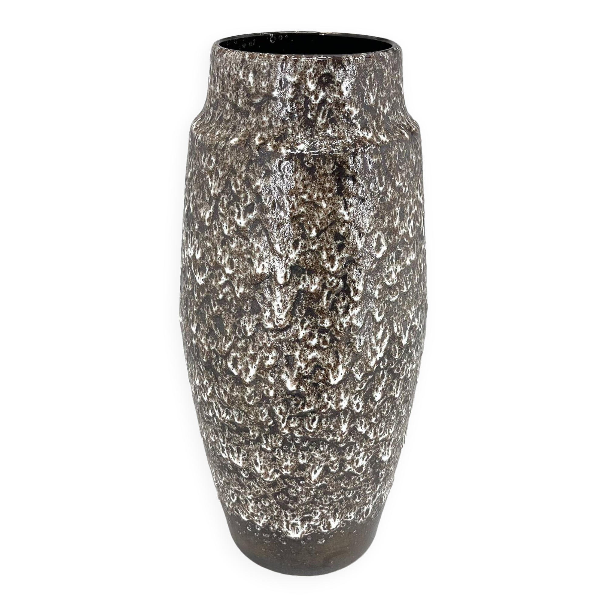 Mid-Century Large Glazed Ceramic Floor Vase, Germany