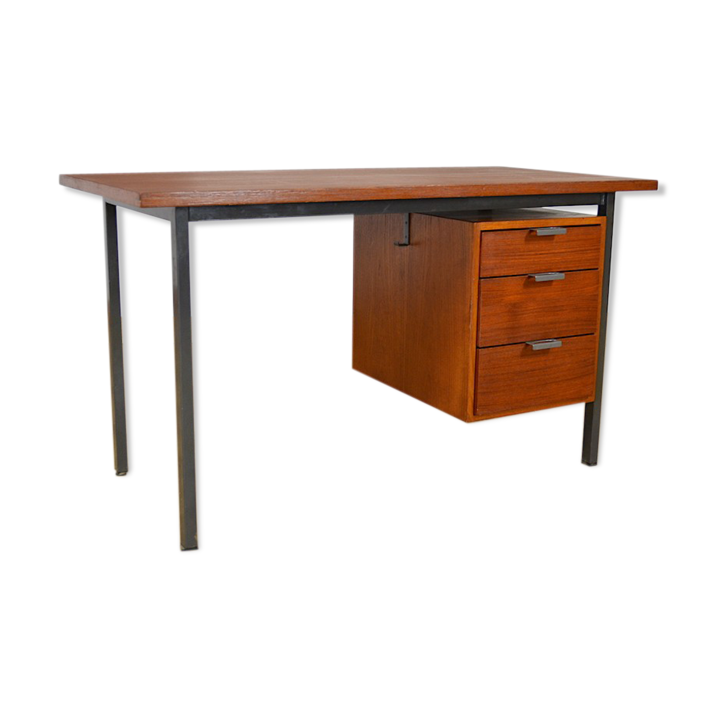 Minimalist office of Herbert Hirche Holzapfel Edition 1960