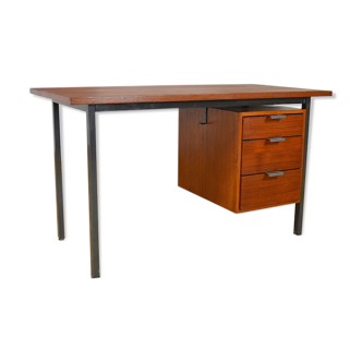 Minimalist office of Herbert Hirche Holzapfel Edition 1960