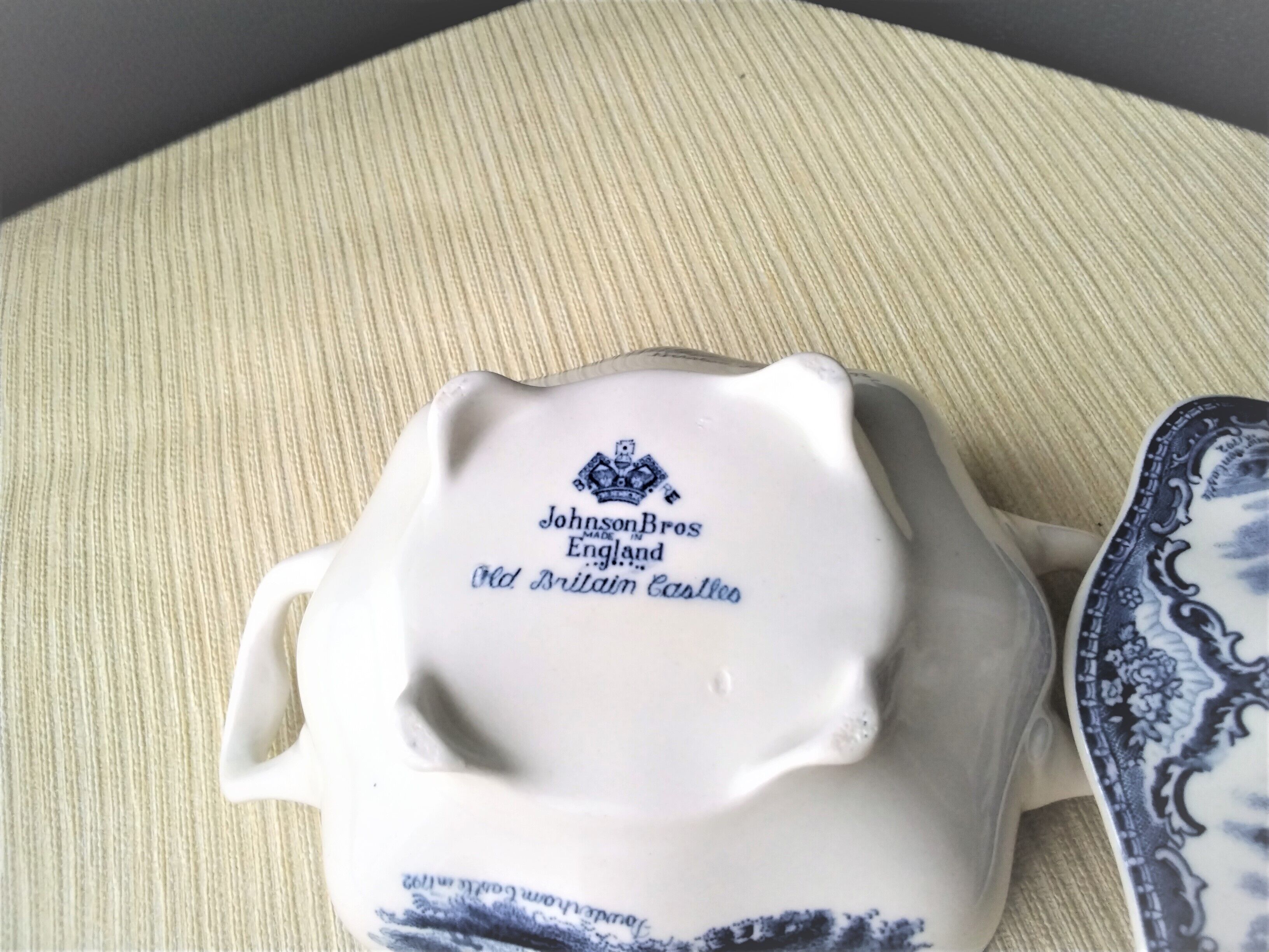 Johnson Bros English porcelain sweetener
