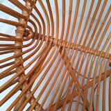 Vintage rattan armchair 1960