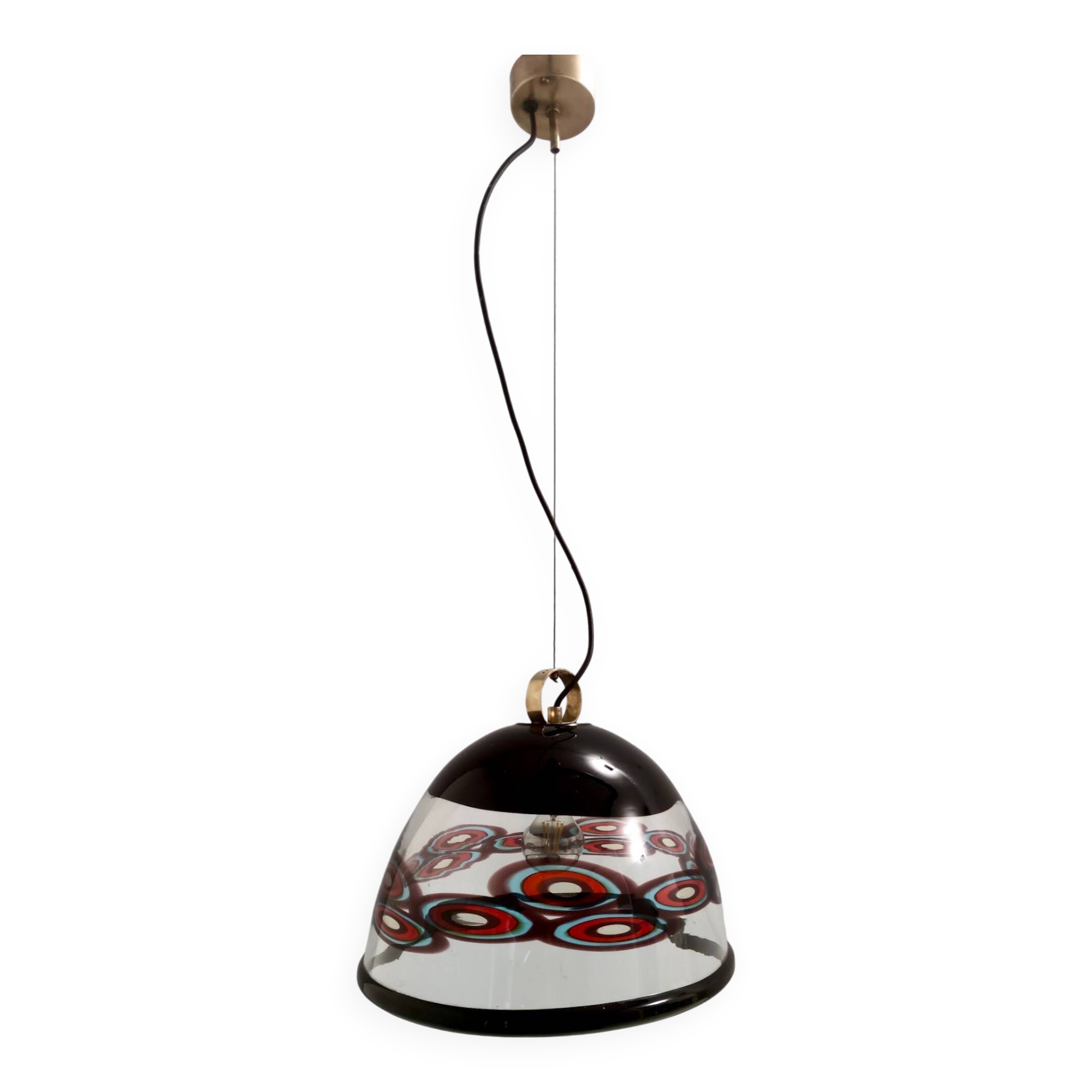 Murano Glass Pendant by Angelo Barovier for Barovier & Toso, Italy