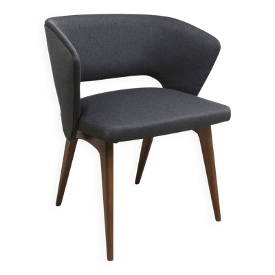Fauteuil coquille 1958 Michel Ducaroy édition Roset restauré