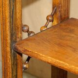 Transformable library table by Boeckh Brothers, circa 1910, restored.