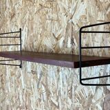 60s 70s teak string shelf module by Kajsa & Nils “Nisse” Strinning Sweden 60s