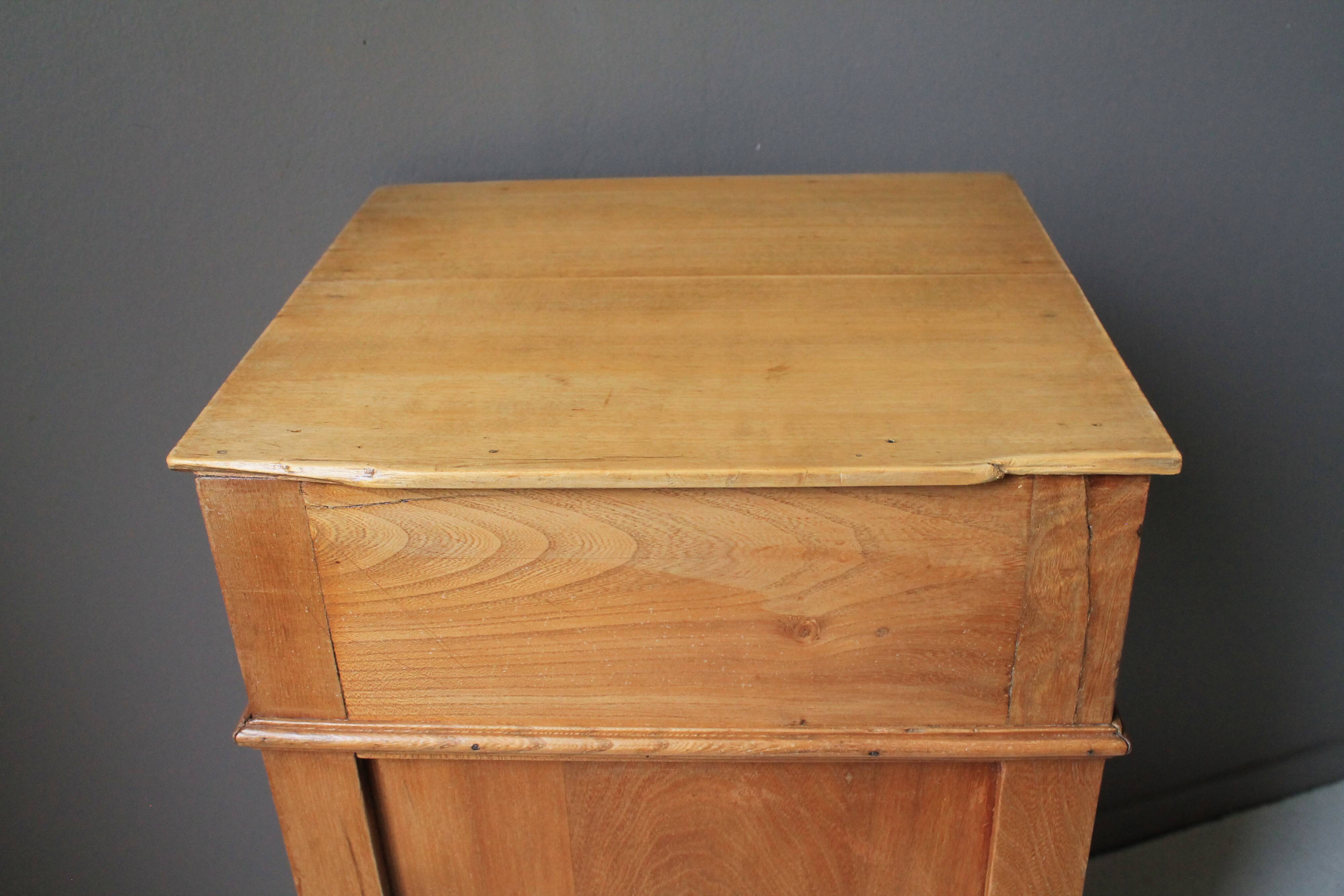 Vintage solid pine jam jar
