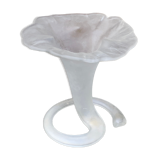 Corolla vase in antique frosted glass