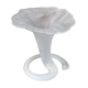 Corolla vase in antique frosted glass