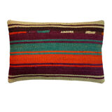 Vintage turkish handmade cushion cover , 30 x 50 cm