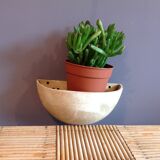 Pottery plant holder