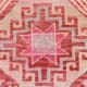 Red & Pink Super Soft Vintage Runner Rug, 91x346Cm