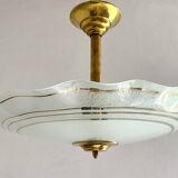 Art deco washbasin pendant light