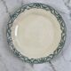 Large ironstone plate, Directoire, Salins.