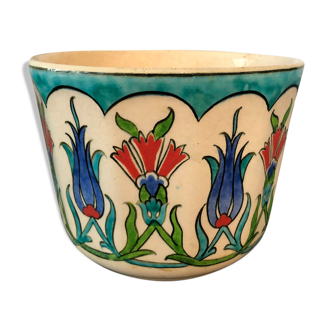 Ancient earthenware pot cover