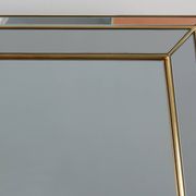 Large Hollywood Regency Deknudt Mirror in Gilt Frame, Belgium, 20th century
