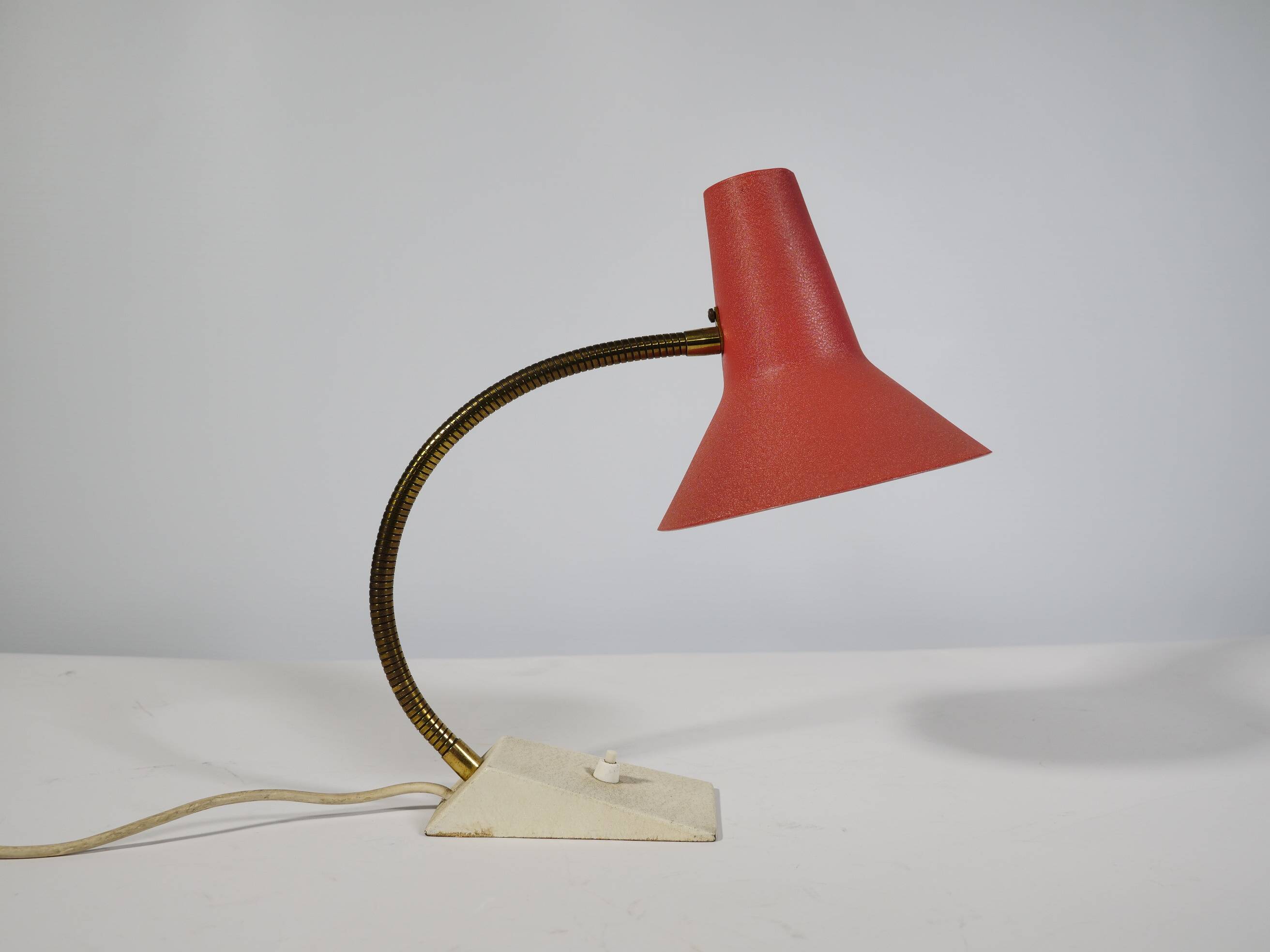 Mid-Century Metal Table Lamp, 1960s–1970s