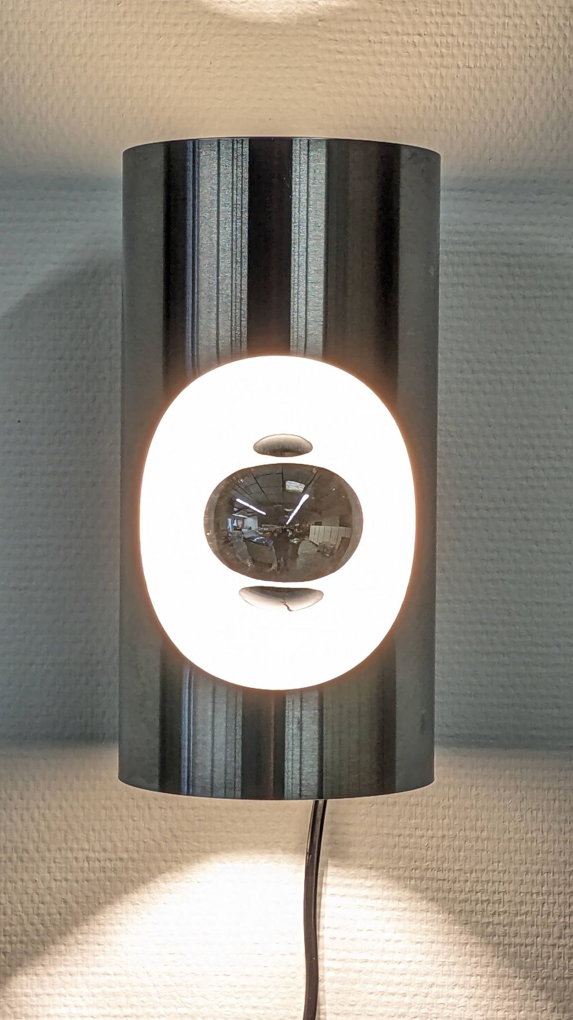 Pairs of Space age wall lights by Oxar France from the 60s/70s