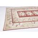 Vintage Turkish Hand-Knotted Wool Cotton Red Area Rug 202x301