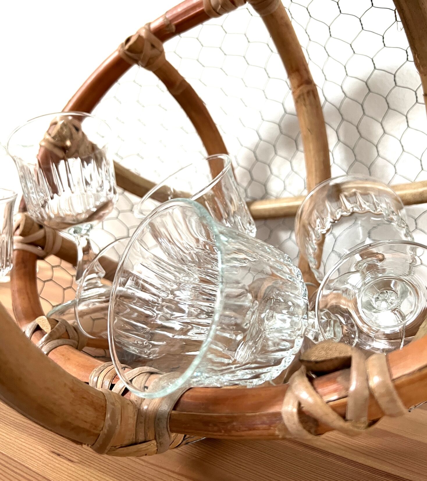 Vintage glasses - cristal