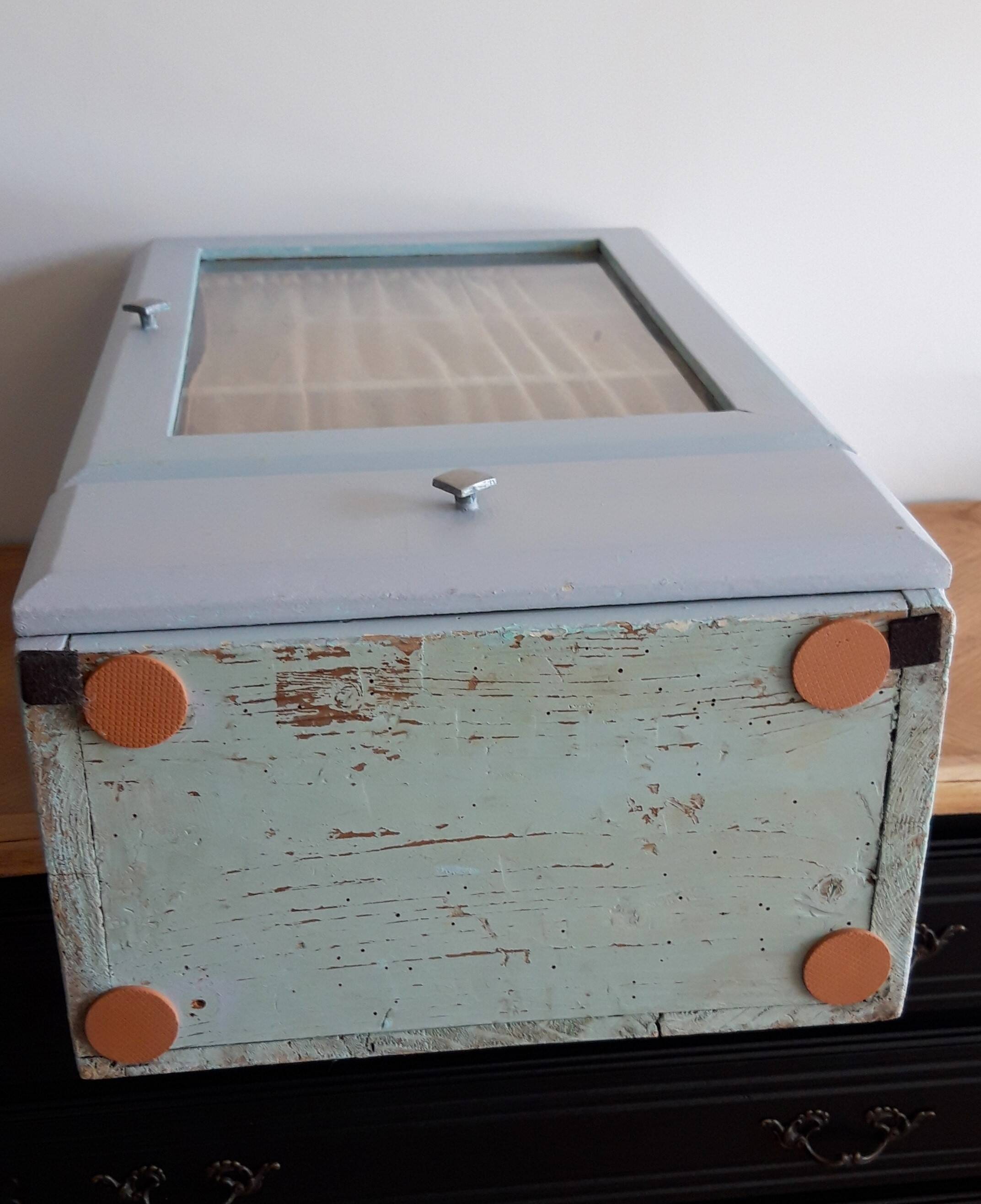 Wooden medicine cabinet