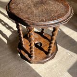 Twisted table in Brutalist style from the 1920s/30s.