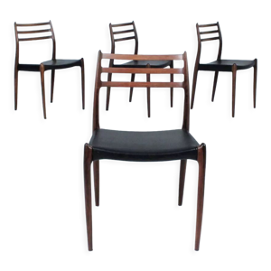 4 chaises 78 Niels otto