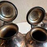 WMF antique silver-plated tea and coffee service AS Alpacca + tray – deb