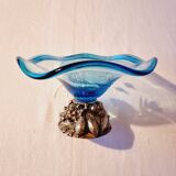 centerpiece with silkscreen and metal base