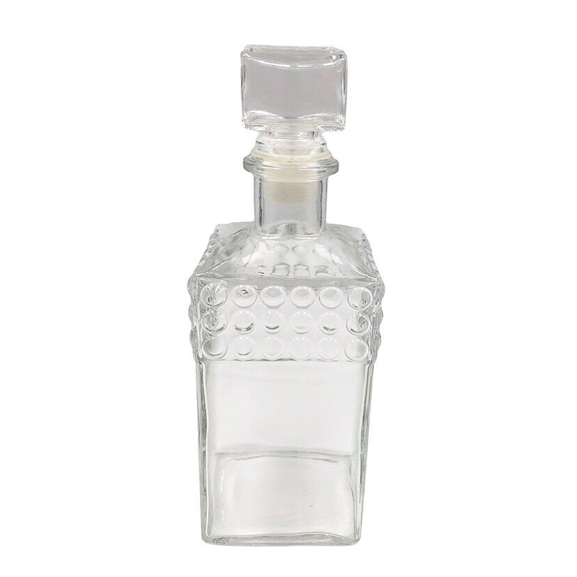 Vintage carafes chiseled glass