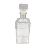 Vintage carafes chiseled glass