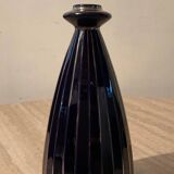 Art Deco vase in stamped enameled ceramic