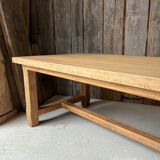 XXL farmhouse table in solid oak